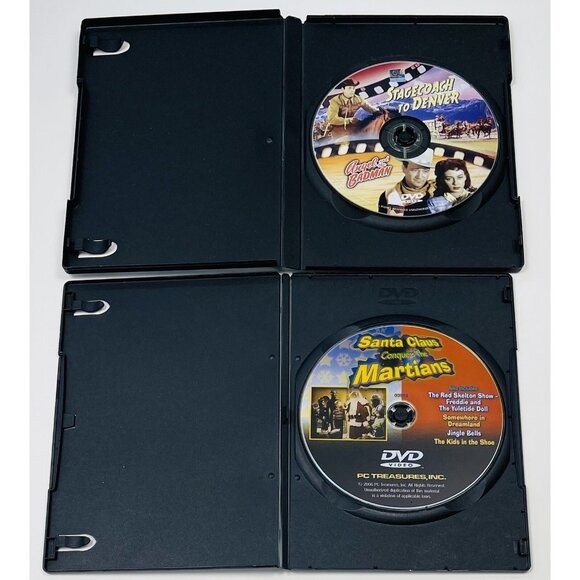 Vintage DVD Movie LOT 9 Titles Vengeance Valley Sundowners Stagecoach to Denver - Picture 2 of 3